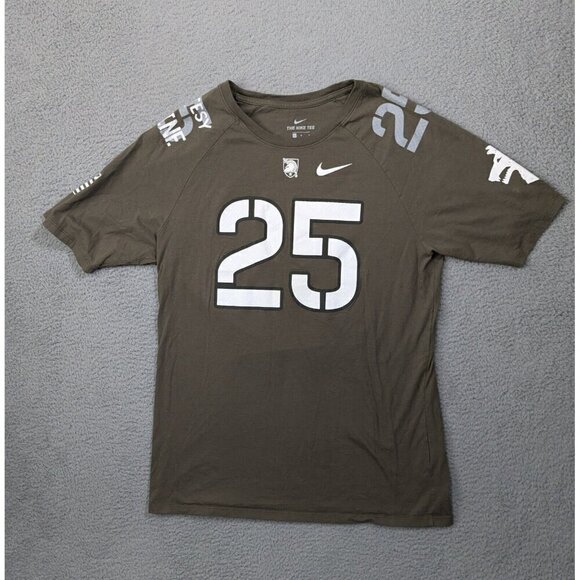 Nike Other - The Nike Tee T Shirt Army Black Knights Large Raglan Jersey Tee 25 Athletic Cut